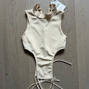 Zara shirt slit on side